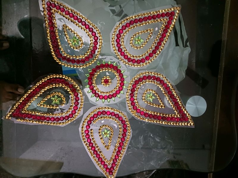 Home Made Decorations For Festivals Rangoli