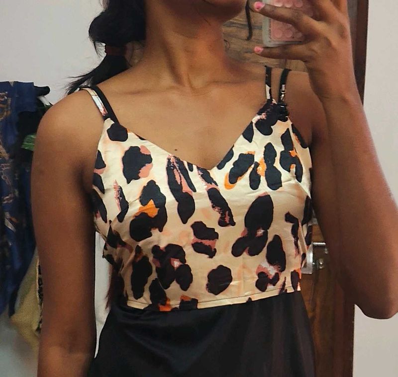 Leopard Print Cami Top