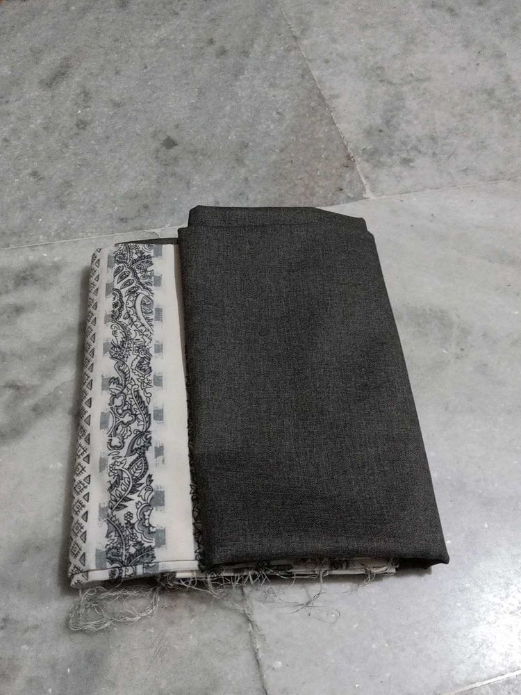 Elegant Dress Material with Scarf