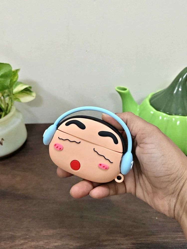Shin-chan Silicone AirPod Case - Pro 3 - Blue