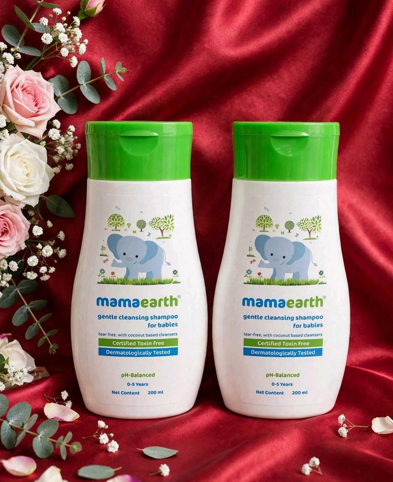 Mamaearth Gentle Cleansing Shampoo (200ml)