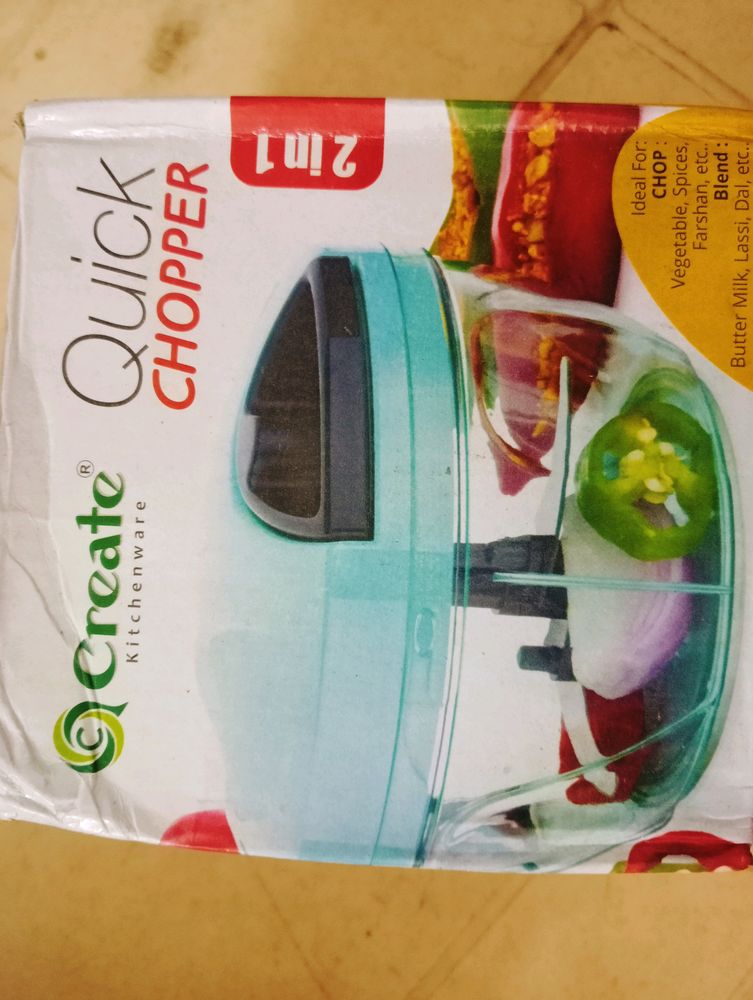 Vegetable Chopper With 3blade