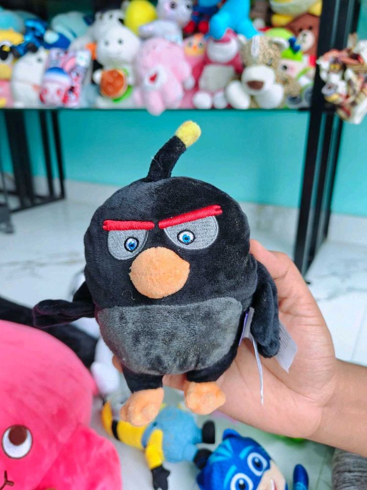 Angry Birds Black Bomb Plush Toy