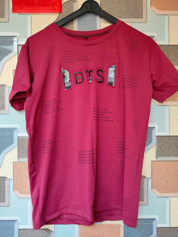 BTS Graphic Print T-Shirt