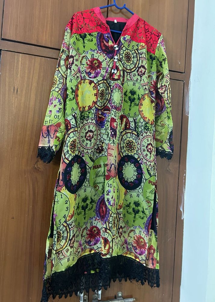 Vibrant Printed Kurta