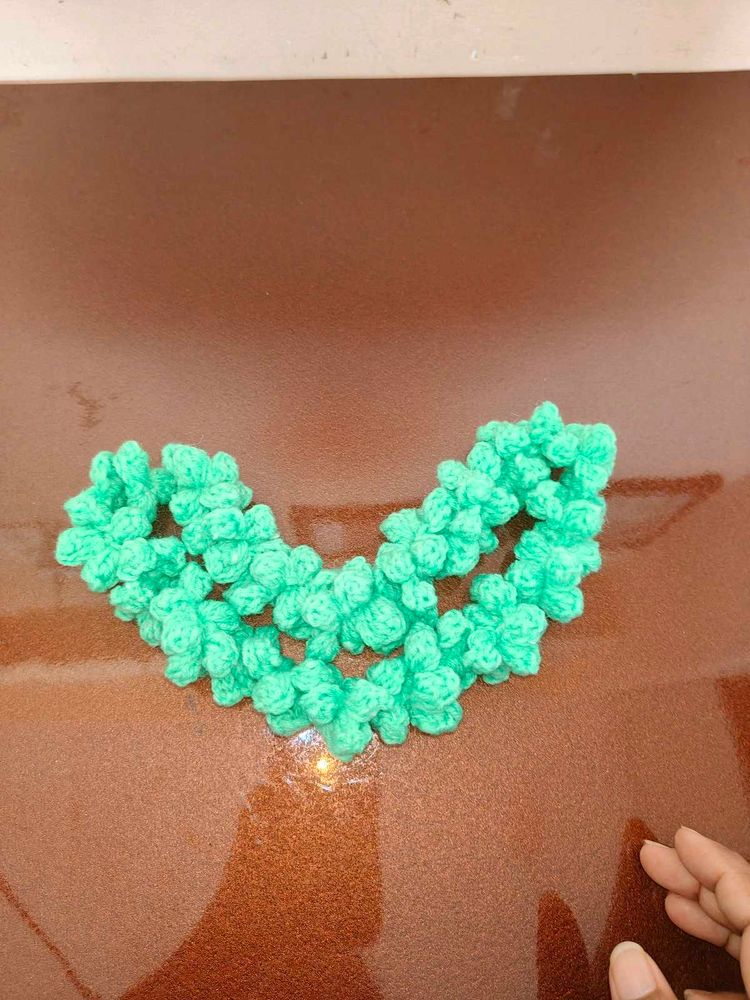 Handmade Crochet Floral Gajra