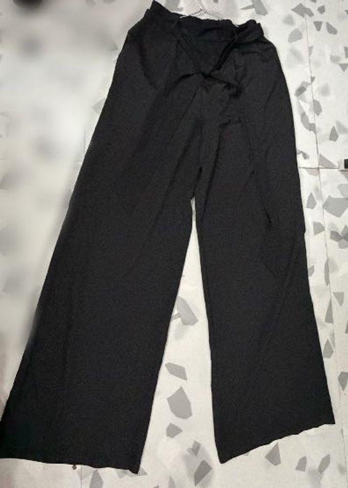 Black Wide Leg Palazzo Pants