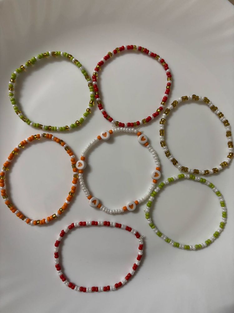 Beaded Bracelets Set