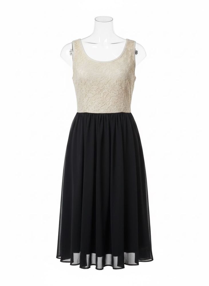 Elegant Lace Top Dress