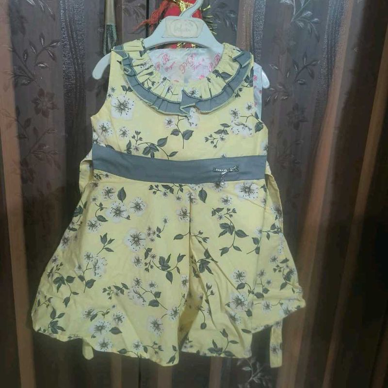 Peyar Yellow Floral Kurta