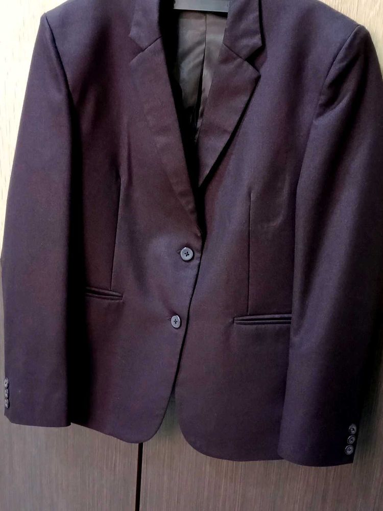 unisex Maroon Blazer