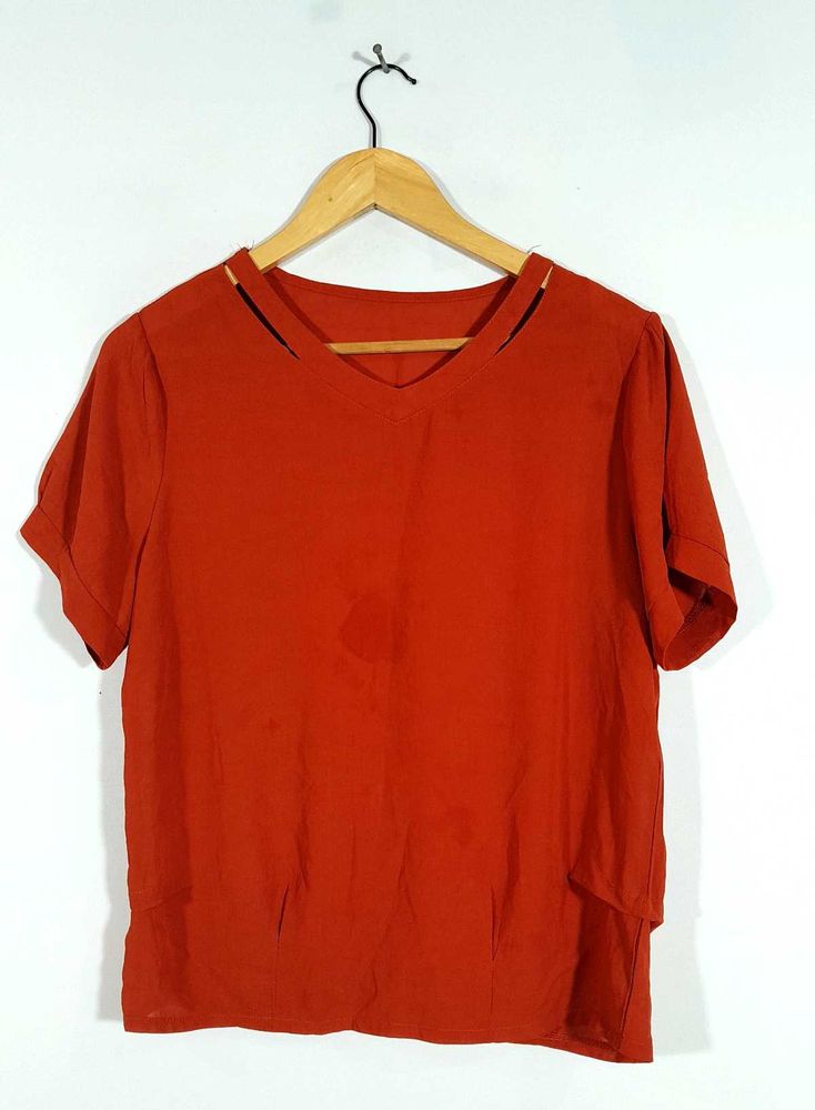 Buy 1get1 Rust Top For Women's