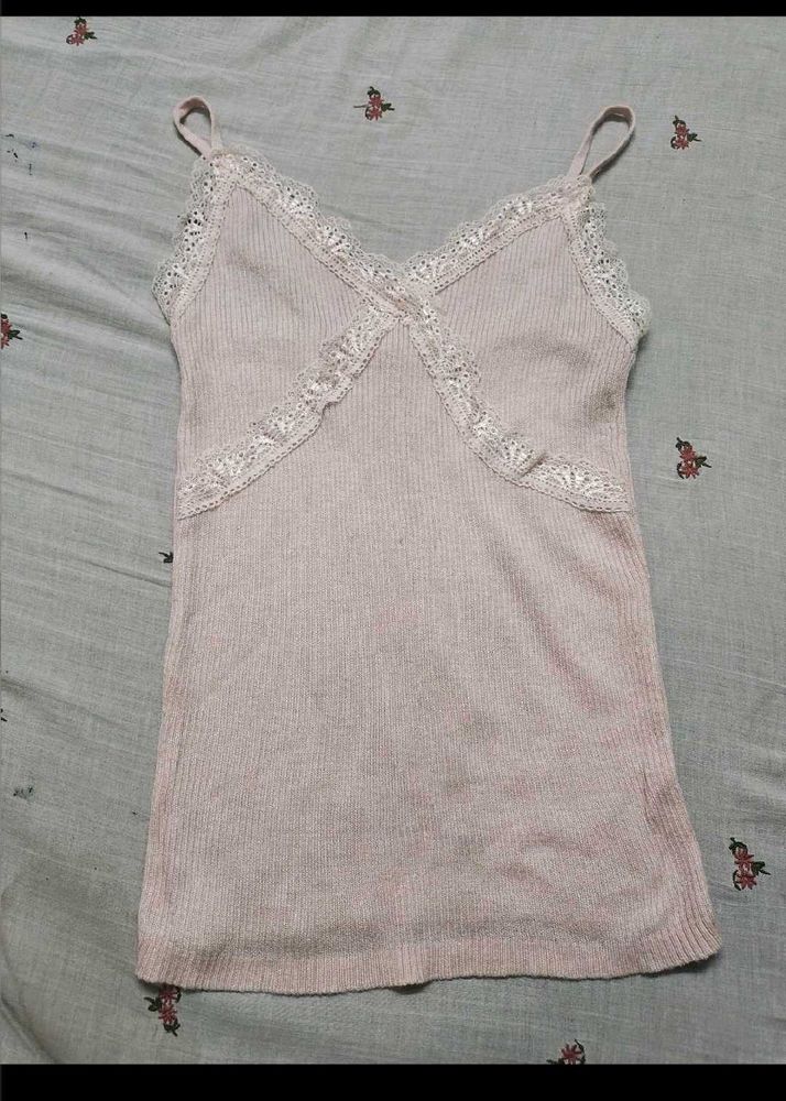 Lace Trim Camisole Top