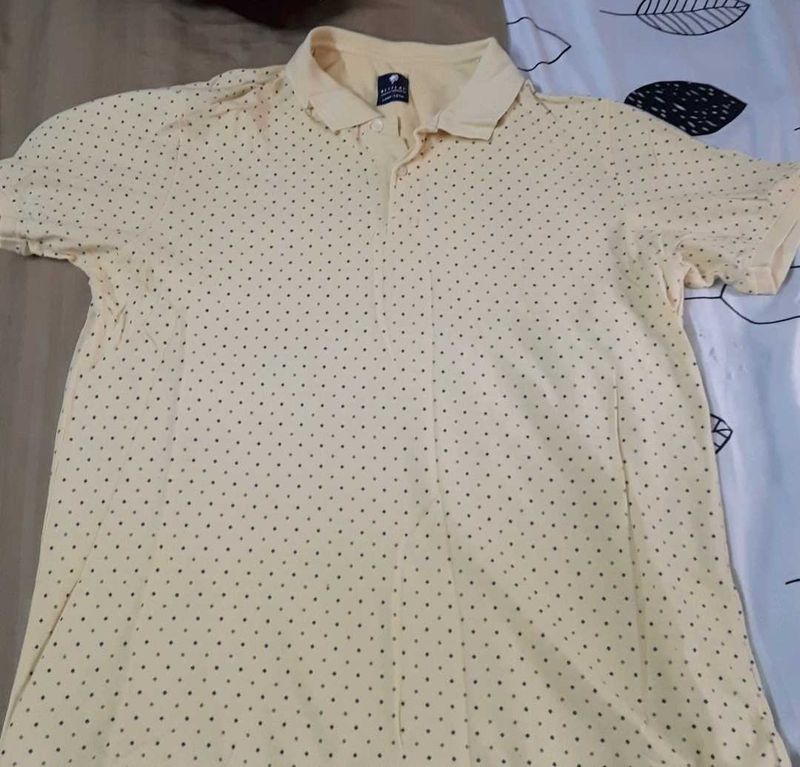 Men's Polka Dot Polo Shirt