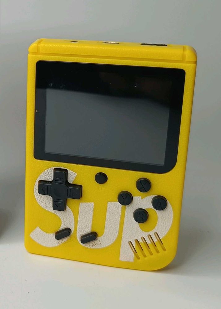 Yellow SUP Handheld Game Console