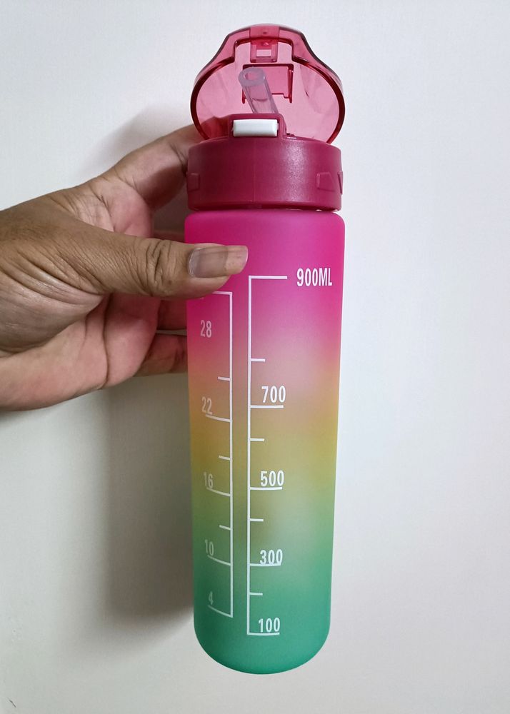 Motivation Water Bottle 1000ml All Ages