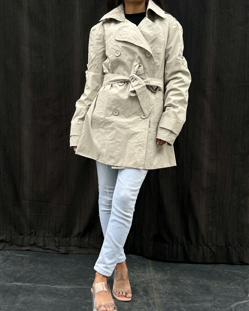 Trench Coat With Belt