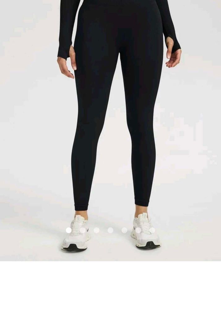 Black High-Waisted Leggings
