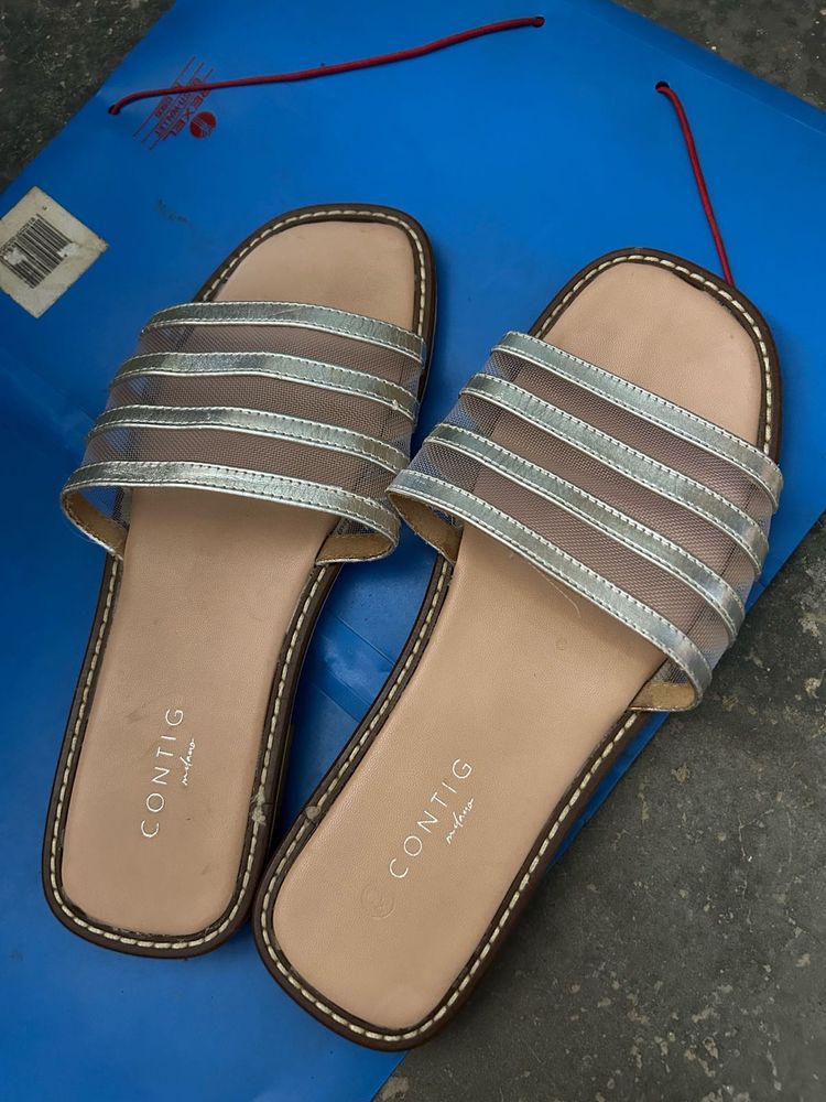 CONTIG Women's Mesh Strap Flat Sandals