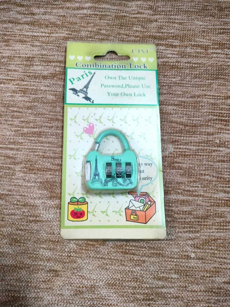 Cute Paris Combination Lock