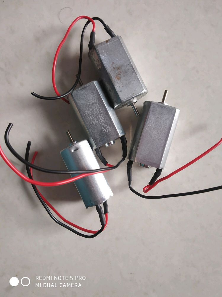 4 Pc Warmweel Motor 12 V