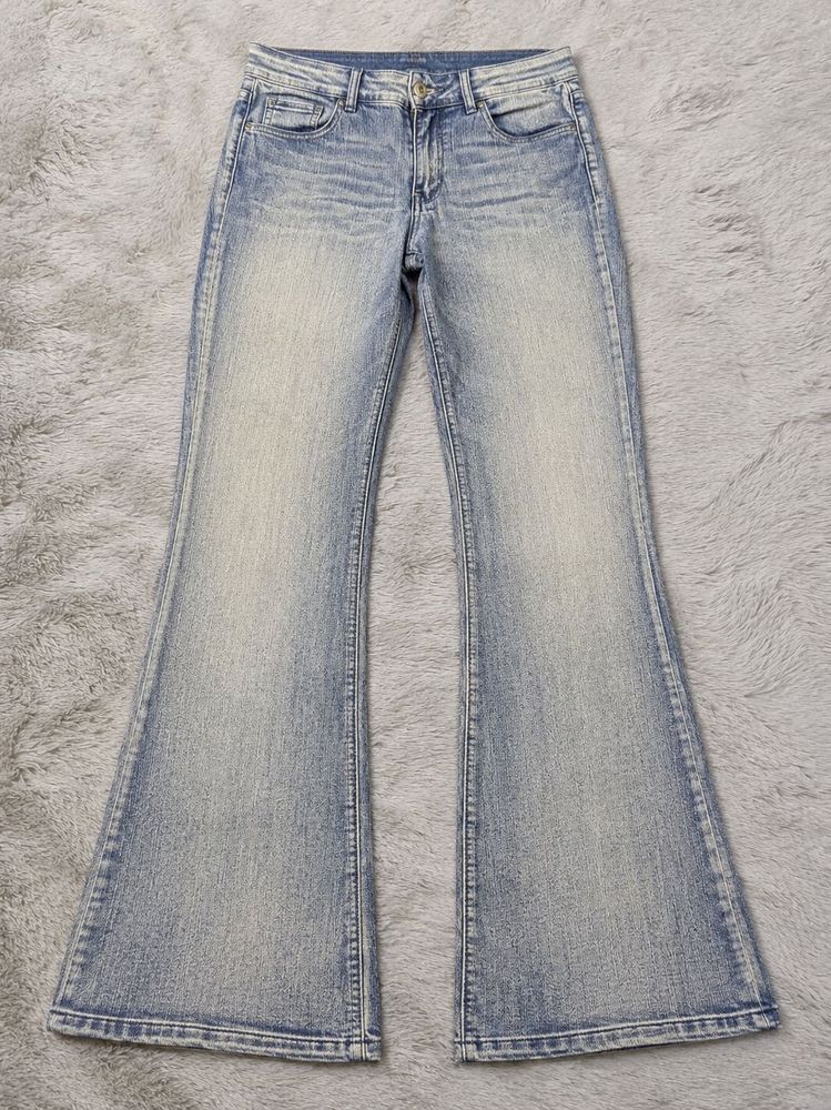 ✨ Y2K Low-Rise Flared Jeans by LEI ✨
