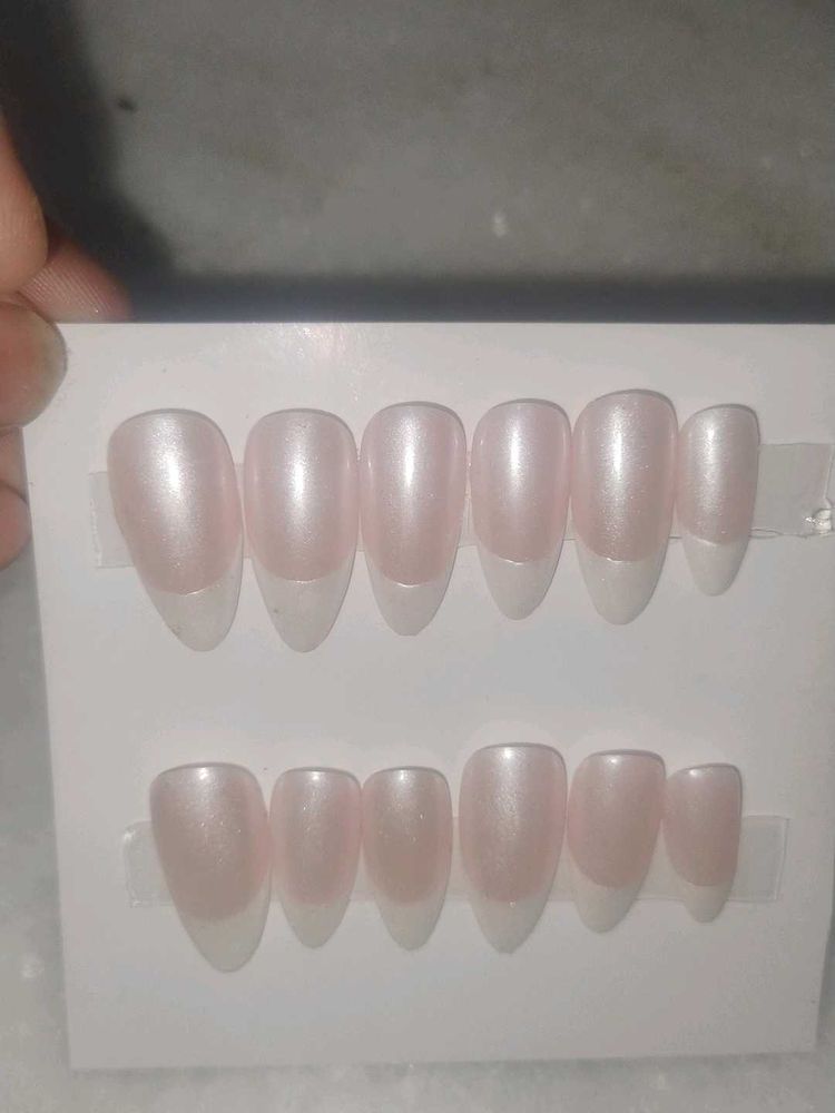 French Tip Press-On Nails