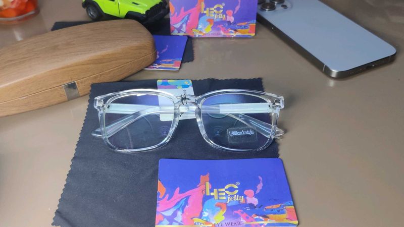 Clear Frame Blue Light Blocking Glasses