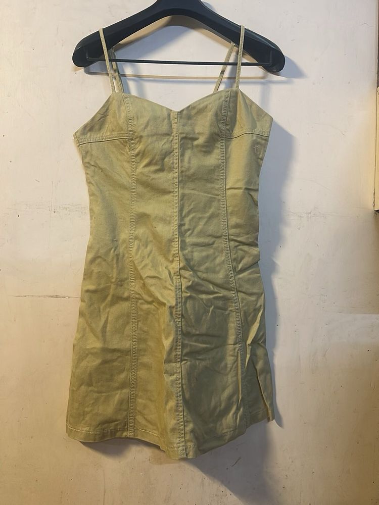Cute green Mini Dress