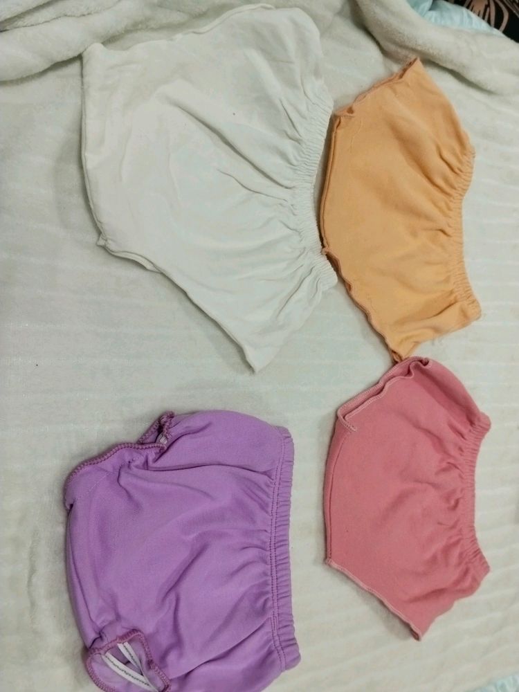 4 Pc Combo Baby Panties
