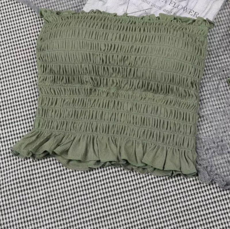 Chic Smocked Tube Top