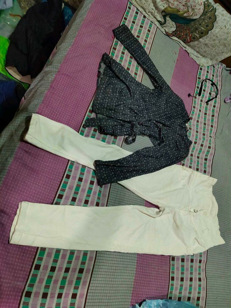 Cute Top and Bottom Set