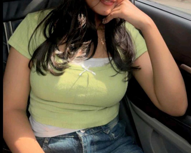 Cute Green Baby Tee