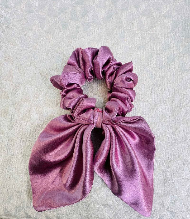 Satin Scarf Scrunchies 💜