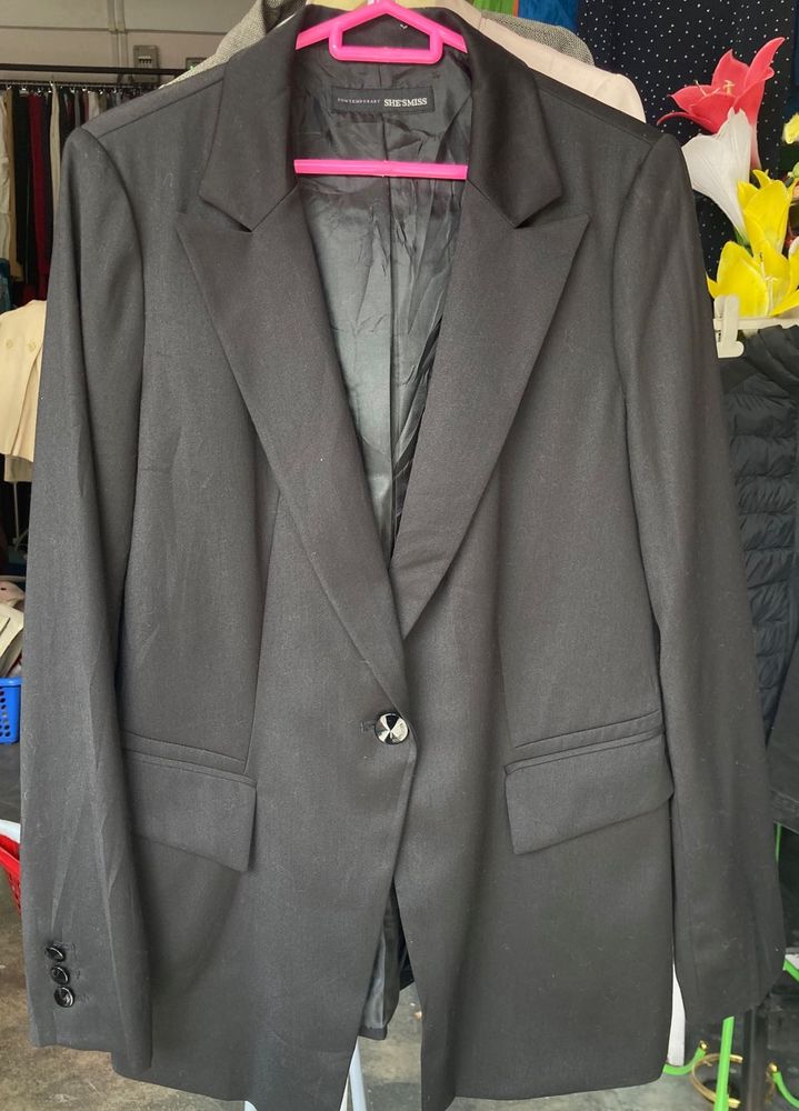 Classic Black Blazer