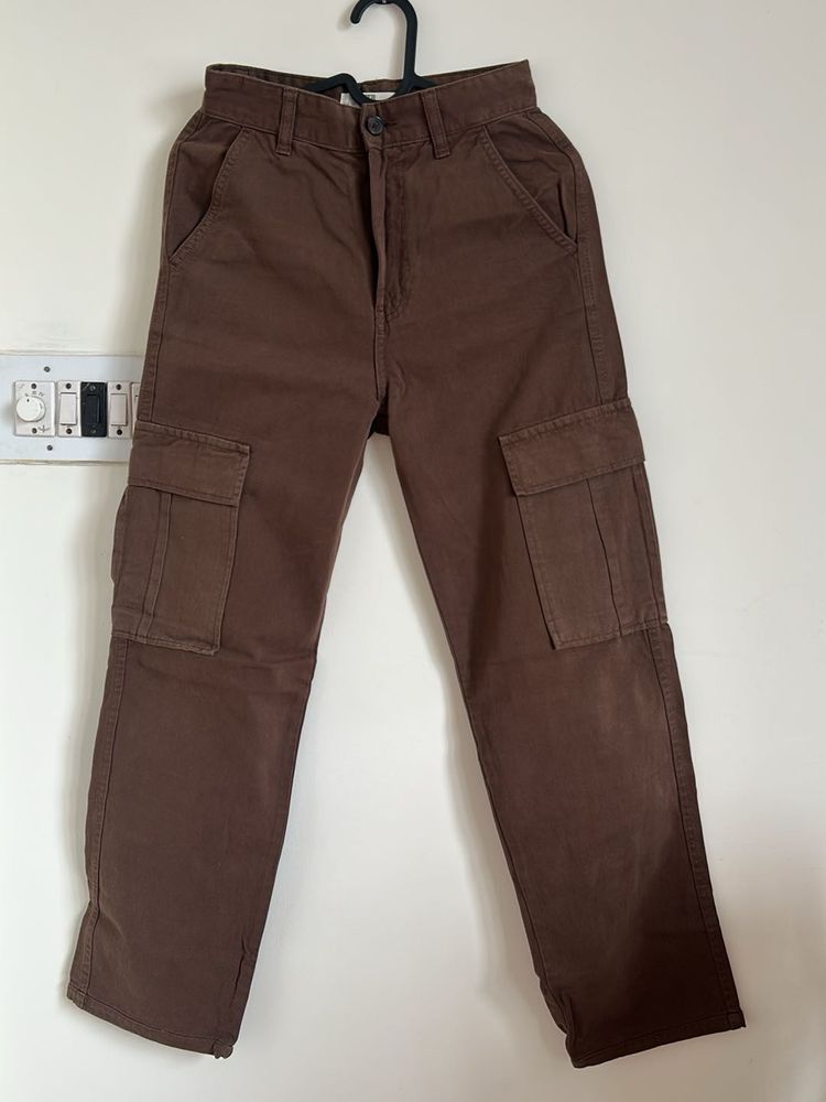 Brown Cargo Pants