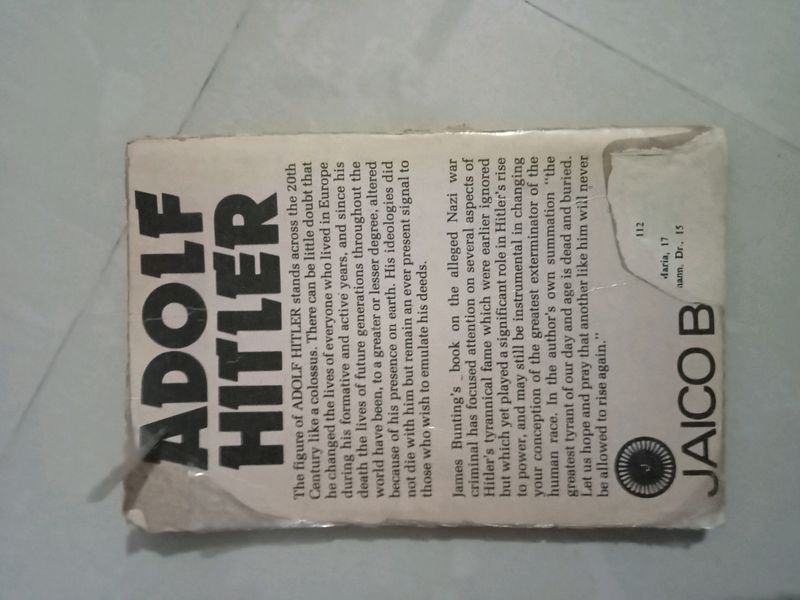 Adolf Hilter Small Book
