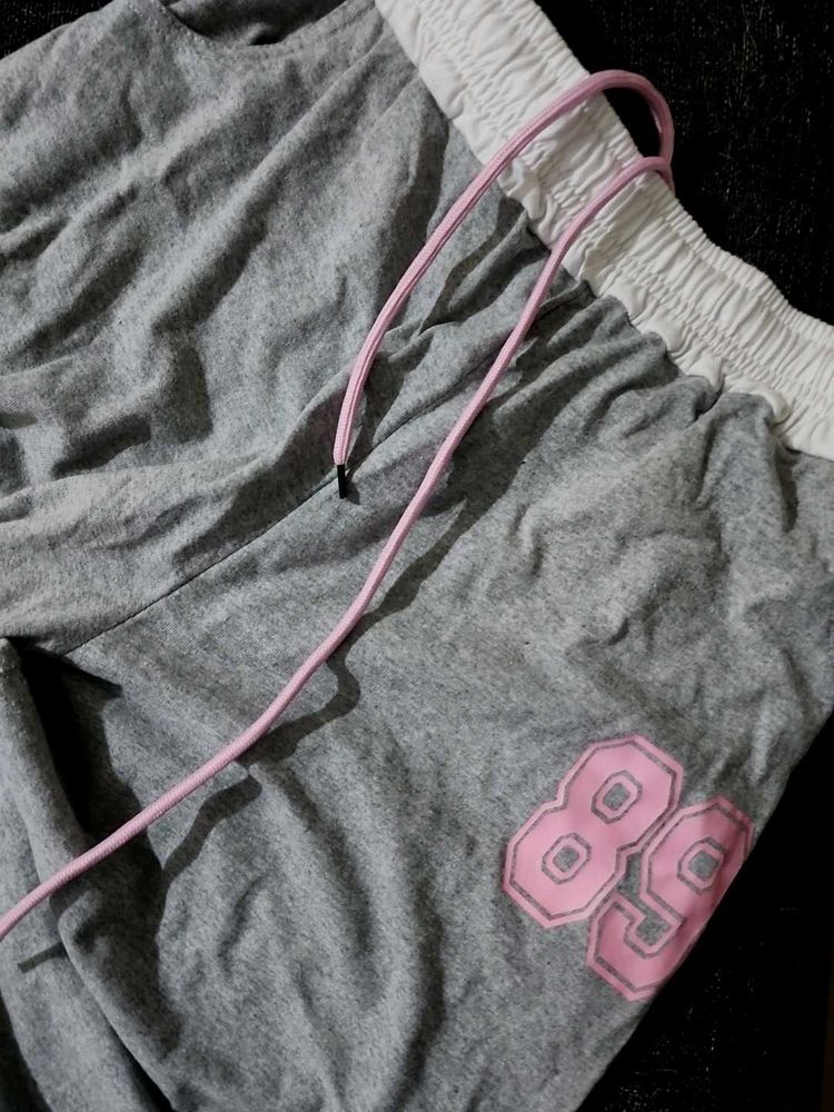 Sporty Gym Grey Lounge Pants 🏀🎳