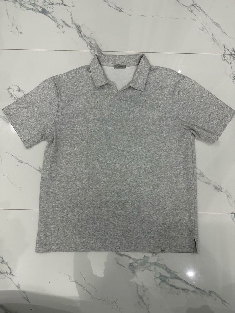 Polham Men's Grey Polo T-Shirt