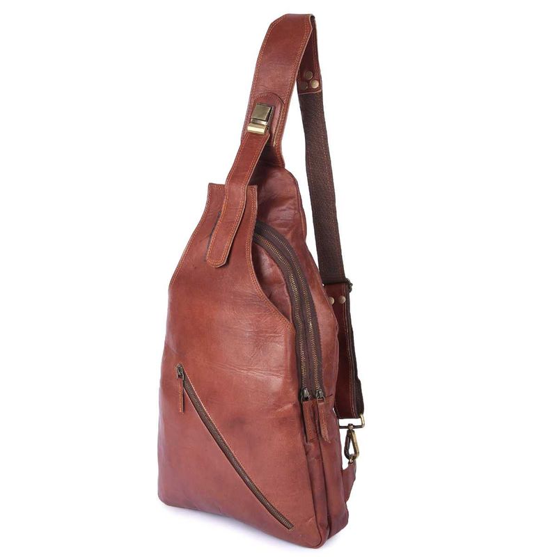 Side Bag Pure Leather Stock Clearance