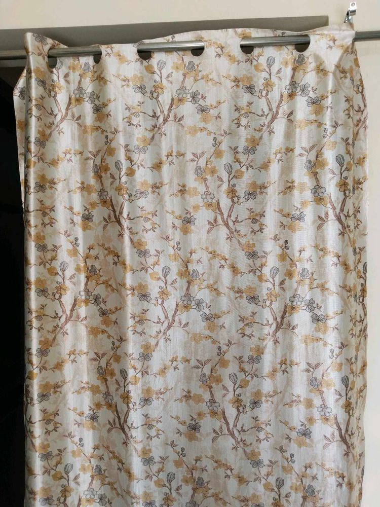 Floral Print door Curtain