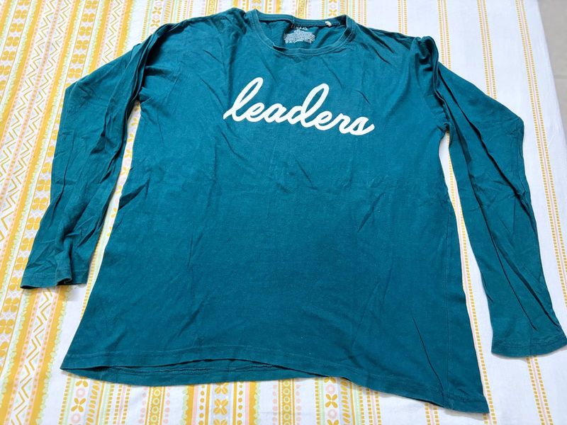 Teal Long Sleeve T-Shirt