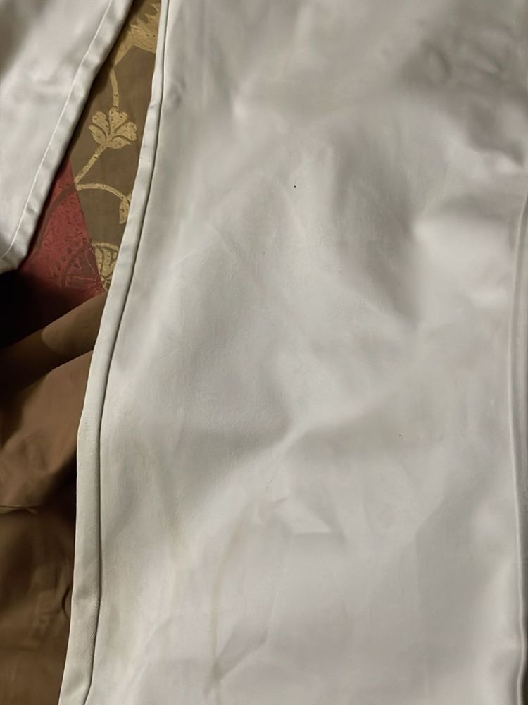 Cream High Waisted Pants