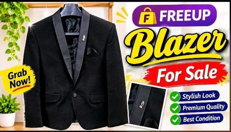 New man  Solid Pattern Blazer
