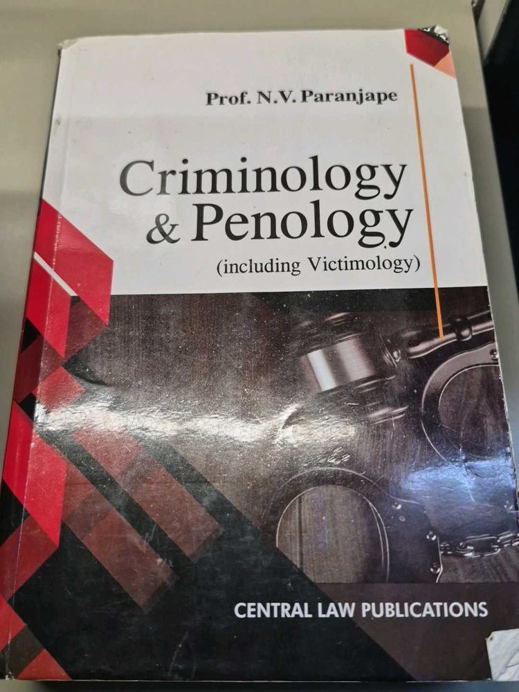 Criminology &amp; Penology Book
