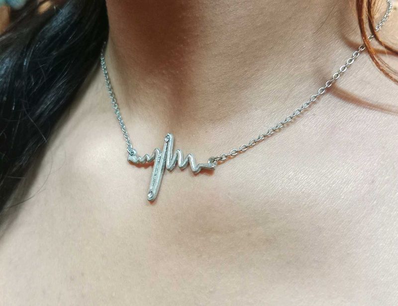 ECG Heartbeat Necklace