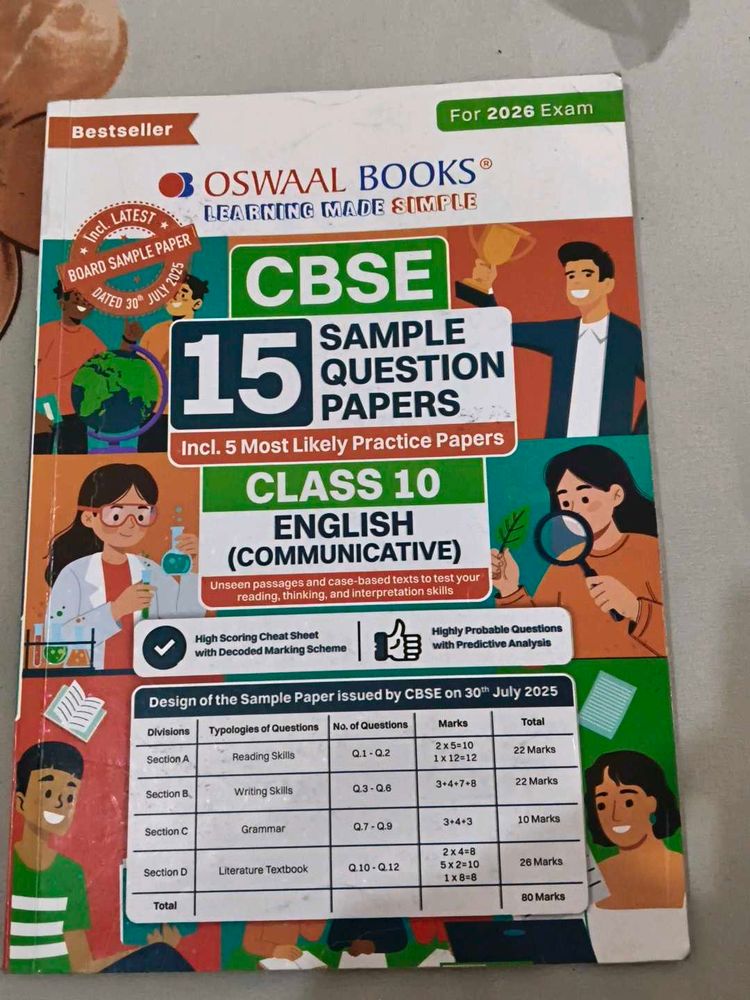 CBSE Class 10 English Sample Papers