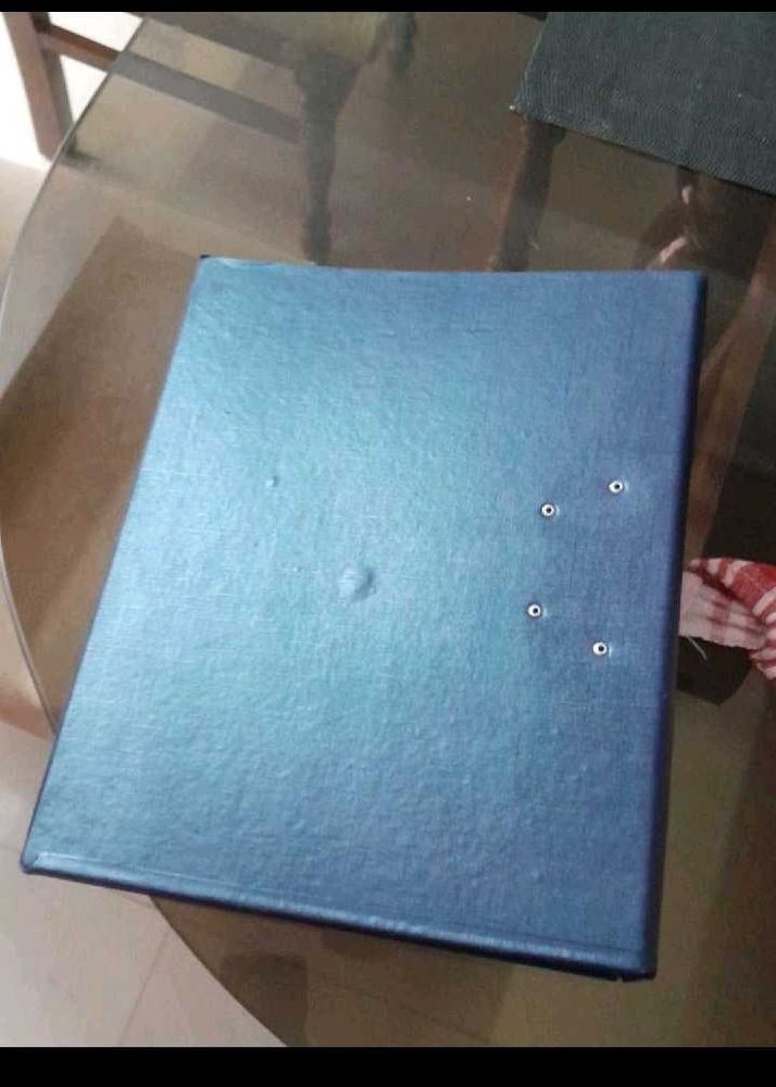 2 Blue Textbook Binders