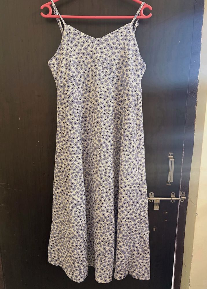 Chic Floral Print Midi Dress