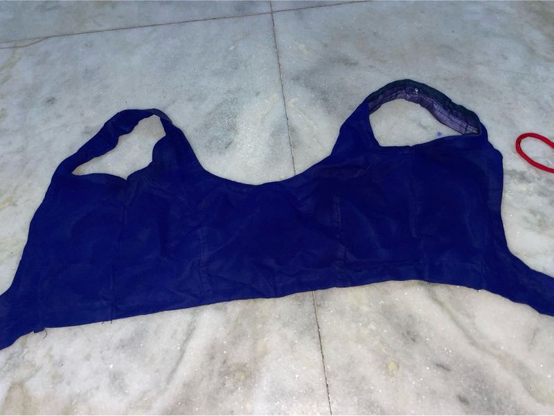 Royal Blue Designer Blouse